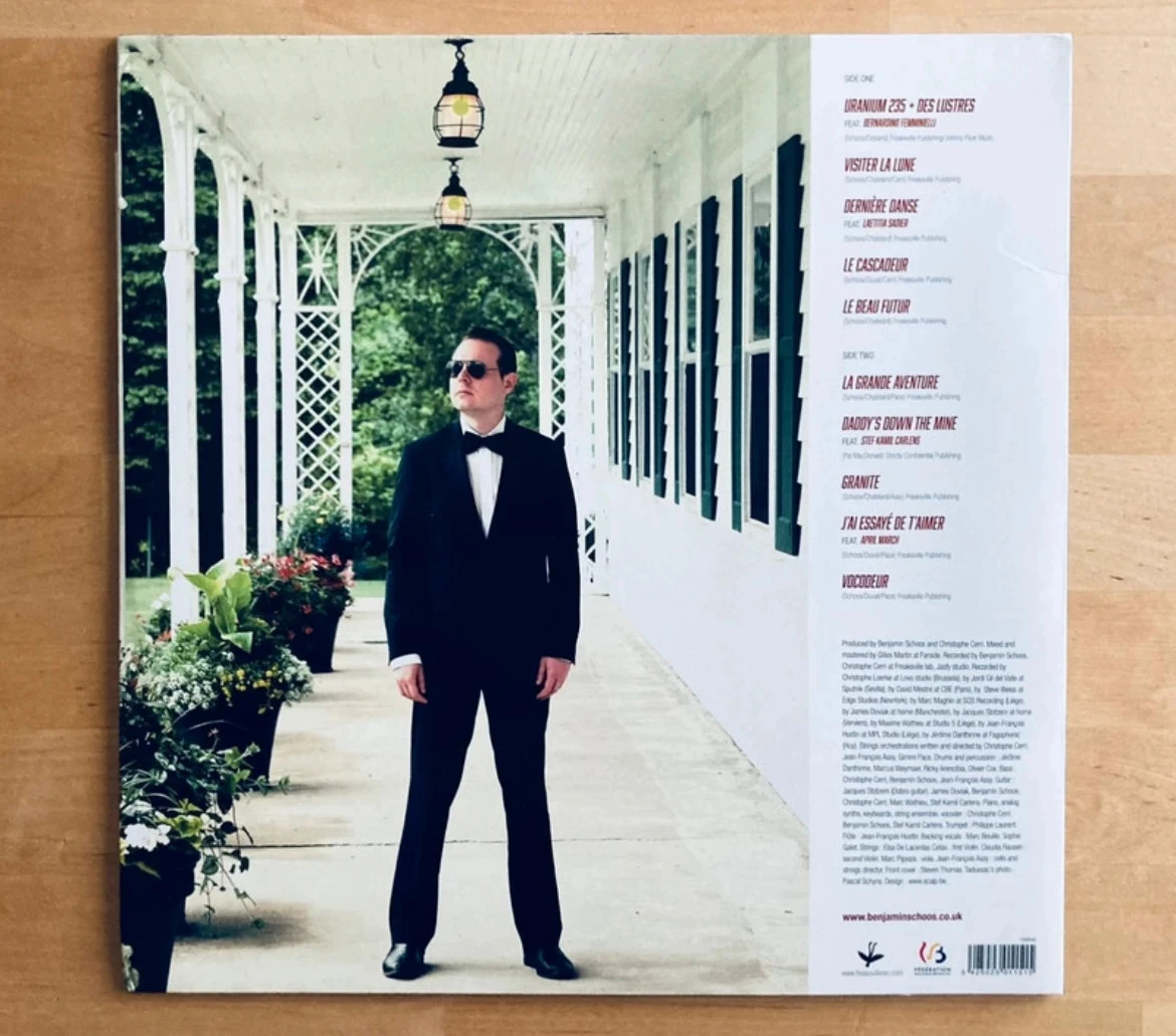 Disco de vinilo 33t Benjamin Schoos Beau Futur. – photo 2